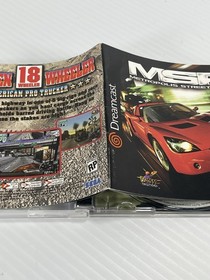 Metropolis Street Racer (Sega Dreamcast, 2001) CIB Complete w/ Manual Inserts