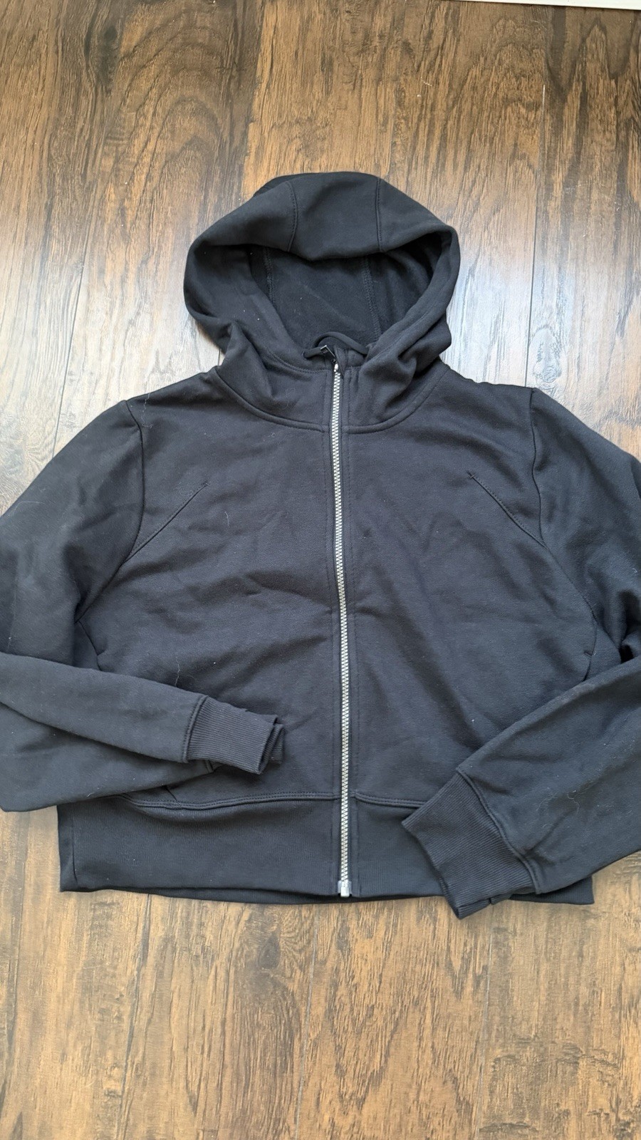 All in Motion Women's Fleece Hoodie Size Xl Core Full Zip Black