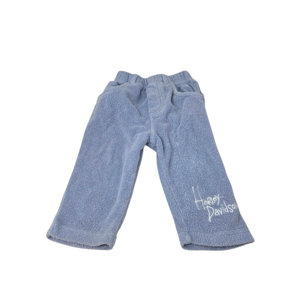 Y2K Harley Davidson Kids Outfit 12 Months Born To Ride Long Sleeve Pants - Image 4 of 4