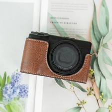For Ricoh GR3 GR3X Camera Bag Protection Dock Case Base Leather Cover Shell