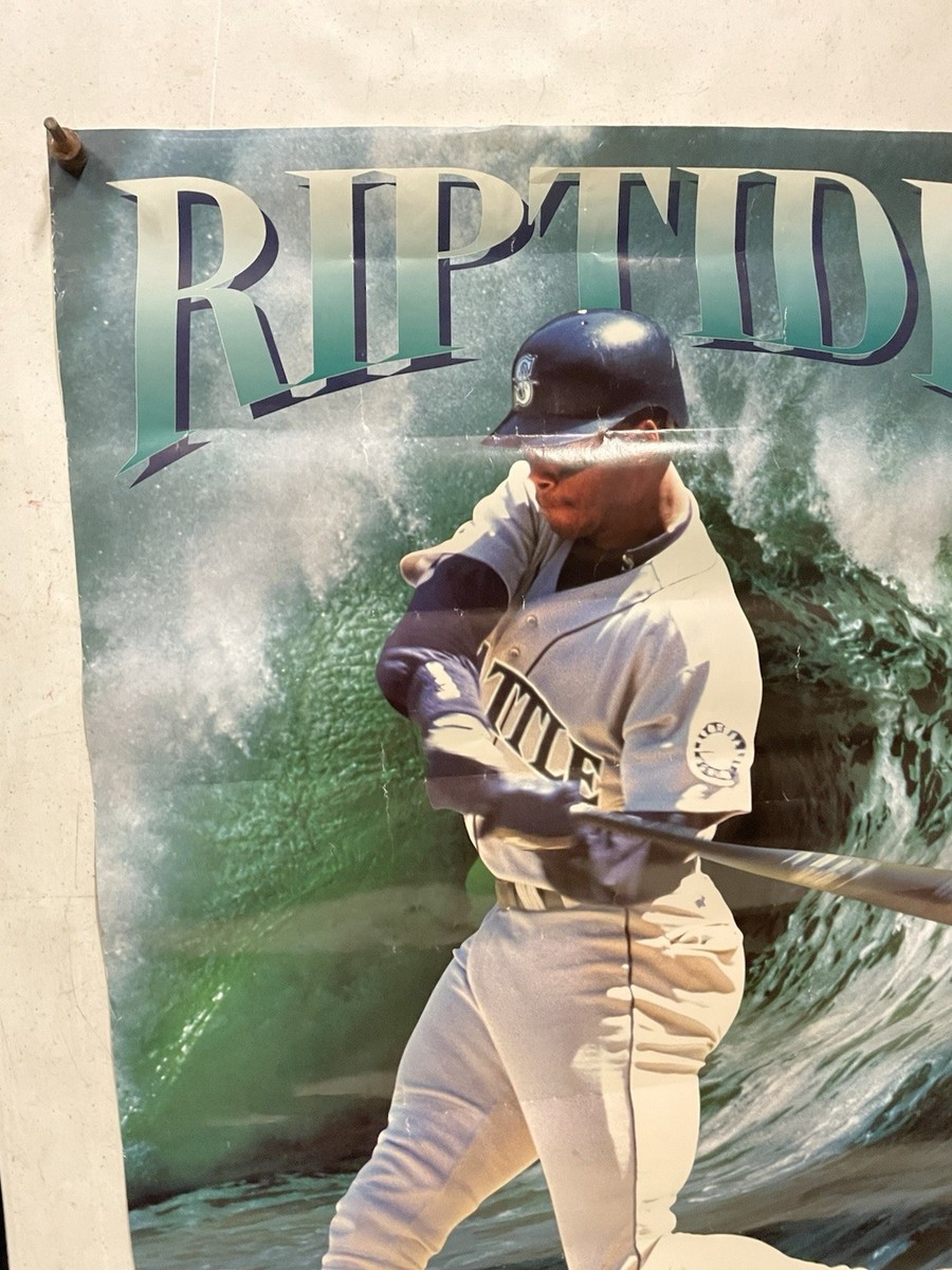 Ken Griffey Jr Riptide Poster 1994 Costacos Seattle Mariners