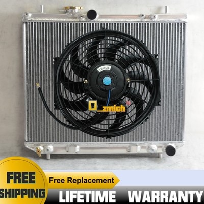 Aluminum Kühler radiator Fan 1997>2006 DAIHATSU TERIOS  MK1 1.3 silver  AT/MT