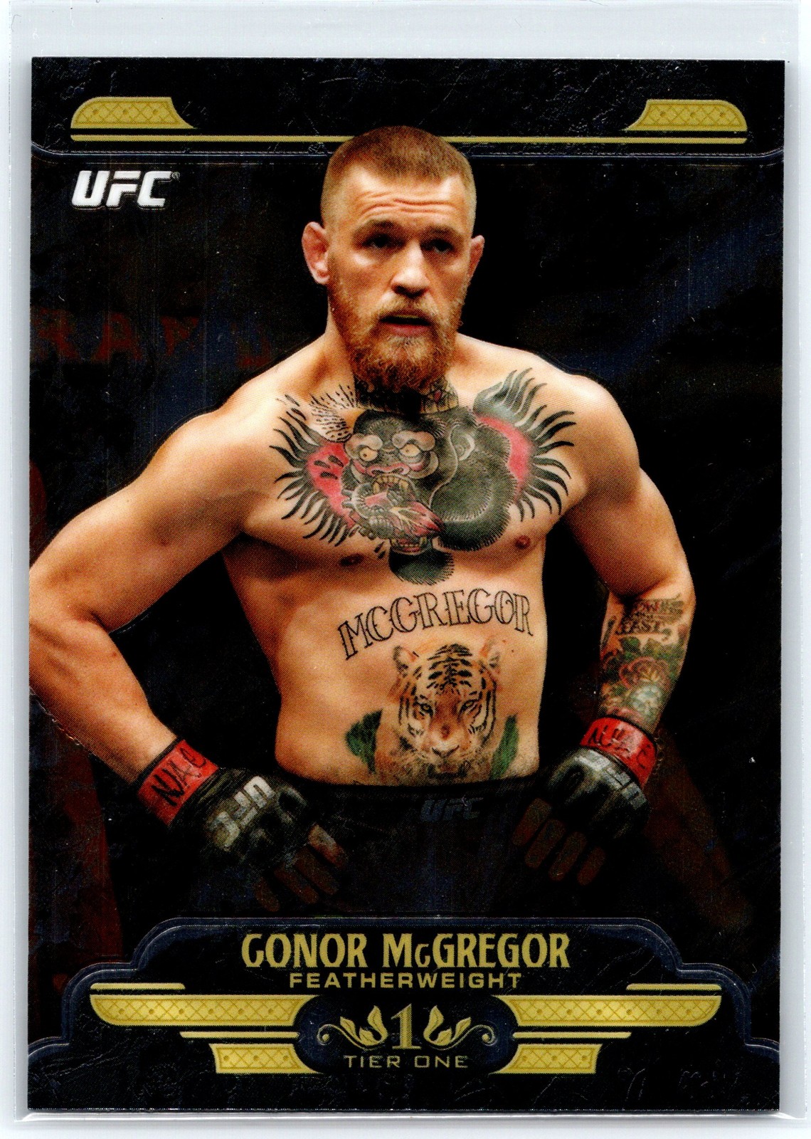 2017 Topps Chrome UFC #UT-CM Conor McGregor UFC Tier 1