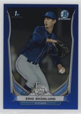 2014 Bowman Draft Chrome Blue Refractor 384/399 Eric Skoglund #CDP96 s1r
