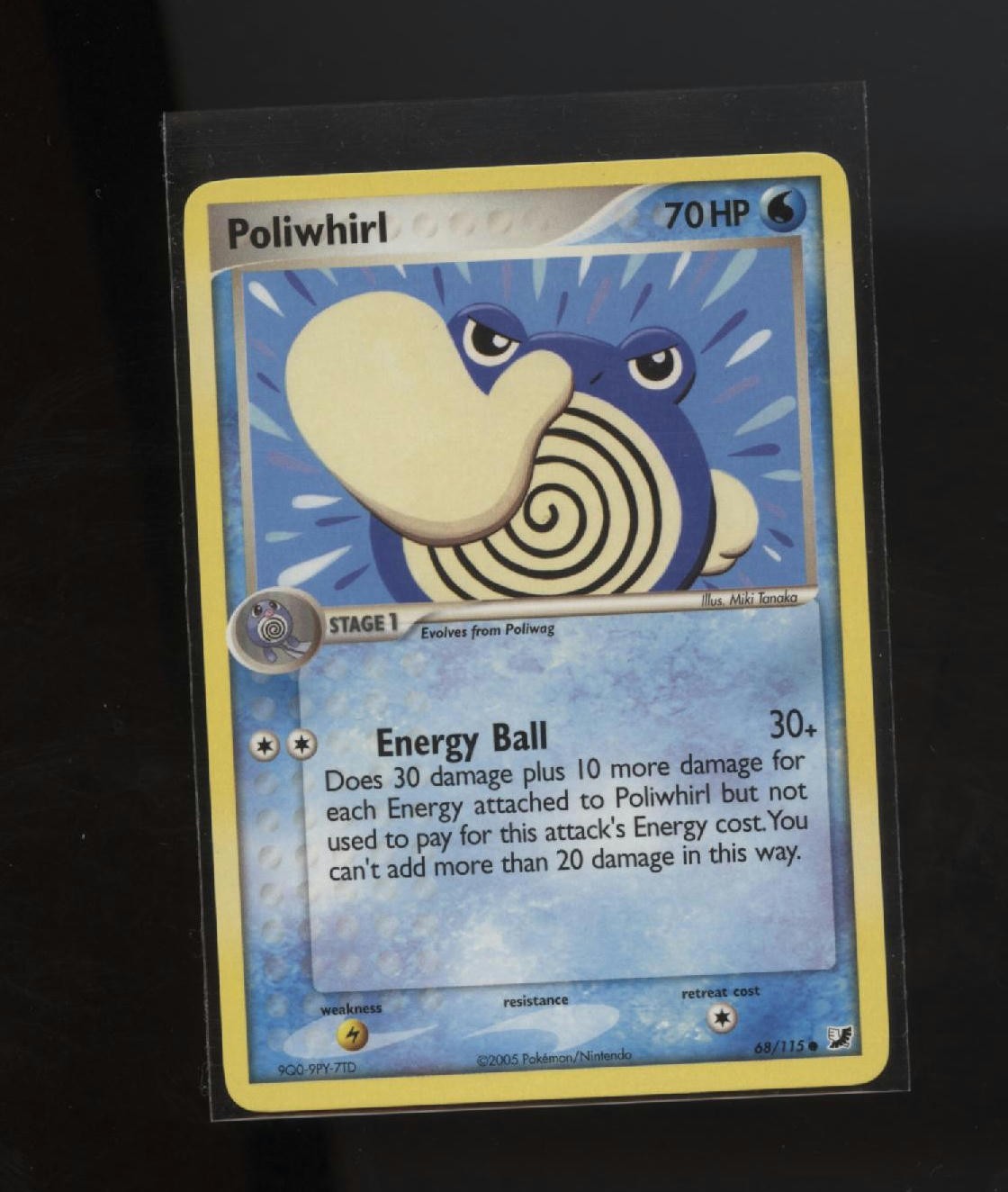 #68/115 Poliwhirl Unseen Forces Near Mint or Better