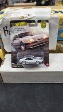 NIB 2026 1984 FORD MUSTANG SVO SILVER POWER TRIP HOT WHEELS PREMIUM 1/64 4/5