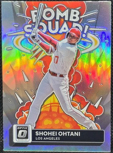 2022 Panini - Donruss Optic Shohei Ohtani Bomb Squad Holo Prism #BS-3