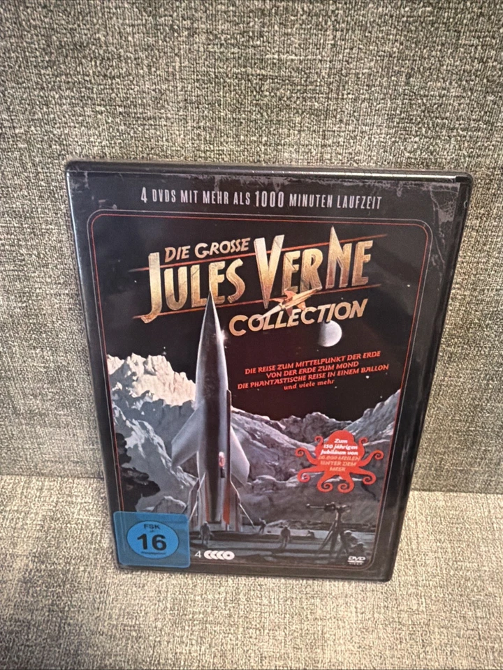 Die Grosse Jules Verne Collection DVD  Reise zum Mittelpunkt…..4 DVDs Box - Bild 4 von 4