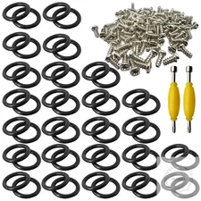 50-Pack GI Joe O-Rings+ 100 Screws + 2 Spanners,Fits for Premium 3.75" Action