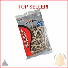 Pride Golf Tee Unisex Adult 50 Count Tees, Natural, 50 Count US