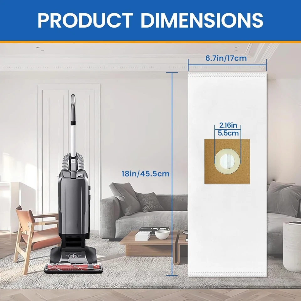 Type Y HEPA Vacuum Bags for Hoover WindTunnel Upright Style Y, Z - Image 3 of 4