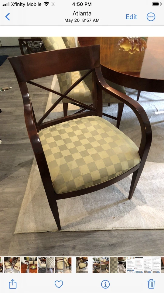 Baker原型六把餐椅套装 — 第 4/4 张图片