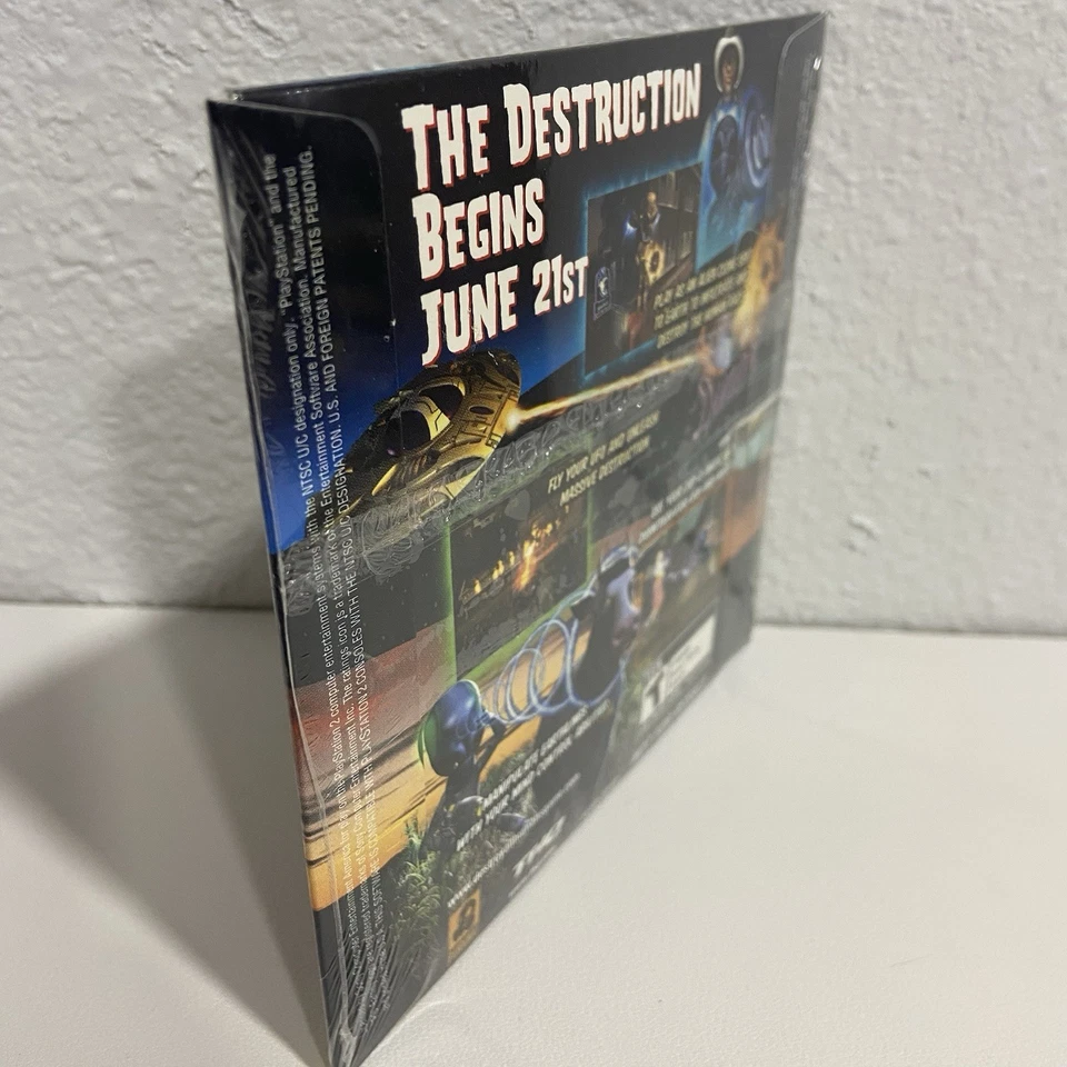 Destroy All Humans Playstation 2 Demo Disc PS2 Brand New Factory Sealed - Image 4 of 4