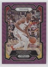 2024-25 Panini Prizm Draft Picks Purple Wave Prizm Isaiah Collier #2 11fv
