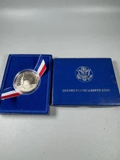 1986 US Liberty Half Dollar Commemorative Coin Proof w/ Box