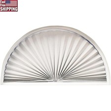 Half-Round Arch Window Shades Trim at Home No Tools Light Control UV Blocking US