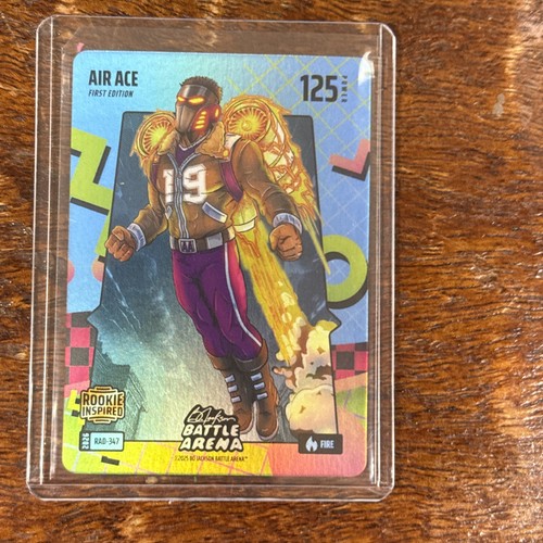 Ace Bailey AIR ACE 80’s Rad Fire Foil Bo Jackson Battle Arena 2026 ED Rookie