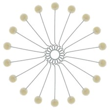 DIY 100 Pcs Wholesale Wool Ball Brush Dauber Leather Dye Leathercraft Tool B