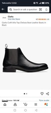 Clarks Men's Craft Ario Chelsea Boot RRP£110