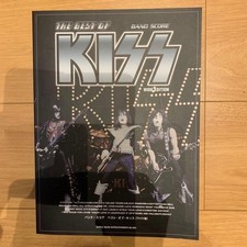 KISS The Best of Band Score Wide Edition Sheet Music Used vv7