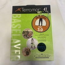 Kids' TERRAMAR Thermafleece Thermal Baselayer 2-Piece Set - BLACK W8771