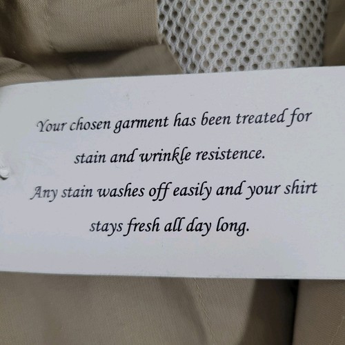 NWD Texas Open National Championships Tan Performance Button Down Koszula Duża L - Zdjęcie 10 z 13