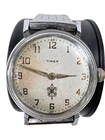 Vintage 1950’s ? Timex Marlin Men’s Mechanical Wristwatch With Boy Scout Logo