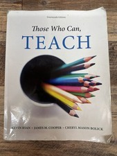 Those Who Can, Teach by Ryan