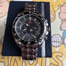Casio Edifice Red Bull Racing Chronograph Watch Tachymeter 10ATM From Japan