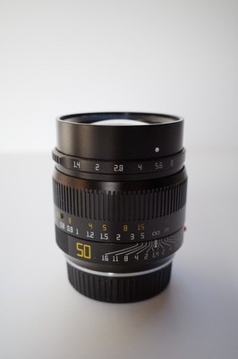 TTArtisan M 50mm f/1,4 ASPH Objektiv für Leica M Mount - Schwarz TOP Zustand ovp