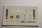 Decals 1/48 SOLIDO /AMX 13 ref 6214