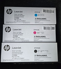 HP Genuine CF410JC/CF411JC/CF413JC Toner Set Black Cyan Magenta M452/M477