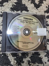 Toshiba Recovery & Applications Drivers DVD Satellite M50/M55 Series 2006 Sealed