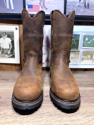 JUSTIN SE4961 10D STEEL TOE WATERPROOF RUBBER SOLE MENS WORK  display picture 1