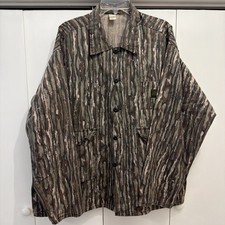 VTG Liberty Real Tree Original Camo Chore Shirt/Jacket, Hip Pockets Sz XXXL
