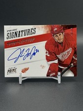 2012-13 Panini Prime Prime Signatures Jordin Tootoo Auto /99 RED WINGS SP