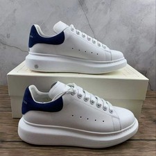 Alexander McQueen Luxury Platform Sneakers Wh...