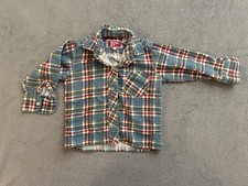 Vintage Boys Button Up  Wear Me  Size 3T Made In USA 100 Cotton
