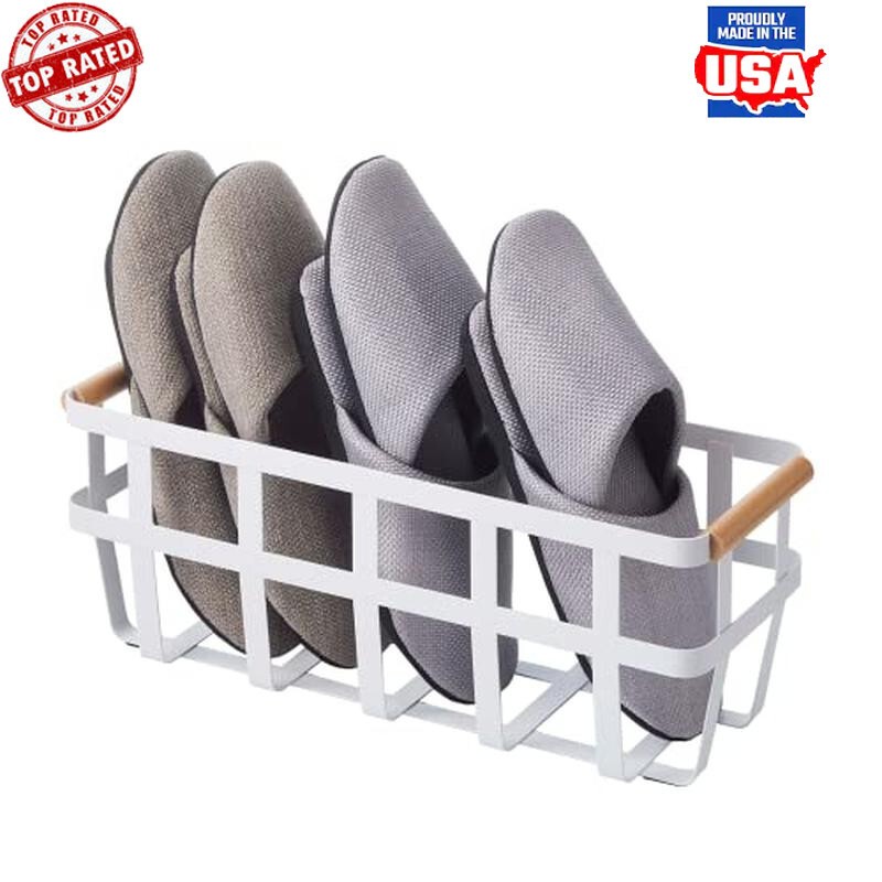 Slim Stylish Storage Basket Organizer Bin for Home Versatile Space-Saving