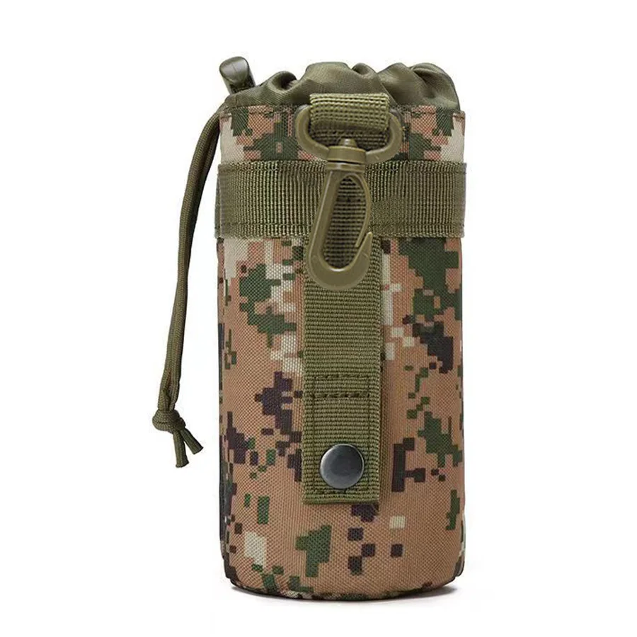 Outdoor Molle Water Bottle Bag Rack Camping Hiking Bicycle Bottle Bag Pulling Ro