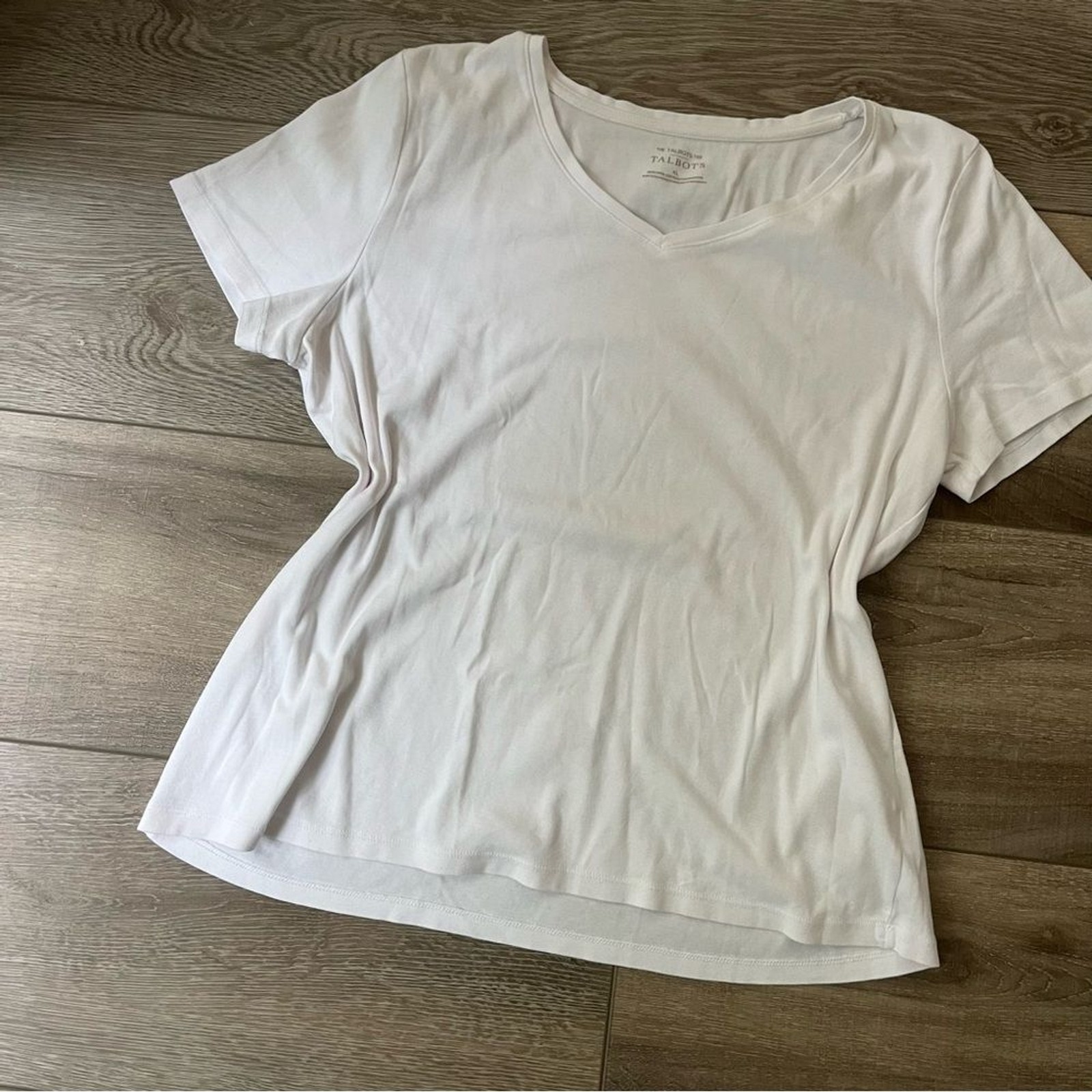Talbots Basic White Tee - image 2
