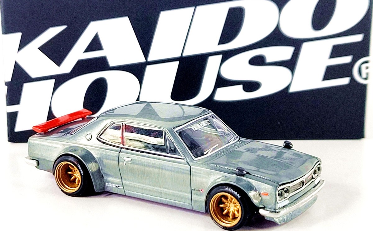 ミニカー Kaido house Nissan skyline 2000GT-R Kaido House x Mini GT Nissan Skyline 2000GT-R Street V1 KHMG175