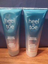 Lot of 2 Heel to Toe Restore Moisture Cucumber Treatment 6 oz each