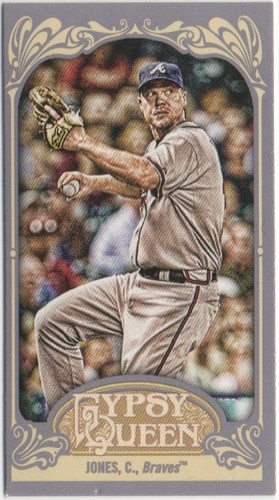 2012 Chipper Jones [Mini Gypsy Queen Back] #20