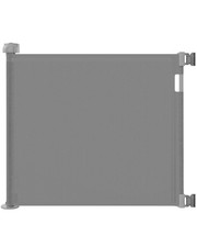 Retractable Dog Gate and Baby for Stairs, 33"H x 55"W, 33x55 Inch, Gray