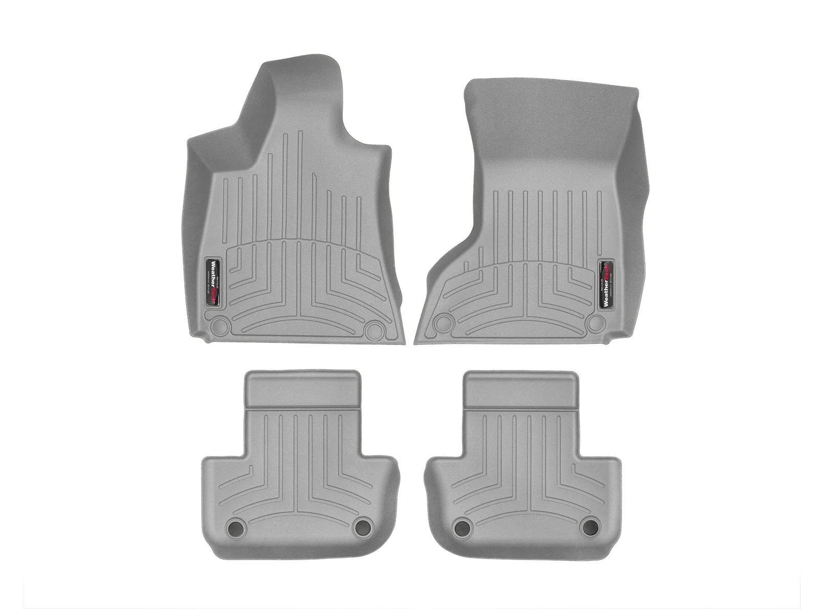 WeatherTech FloorLiner for 2017-2024 Maserati Ghibli - 1st & 2nd Row, Grey