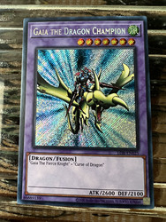 Gaia the Dragon Champion LOB-125 Legend of Blue Eyes White Dragon