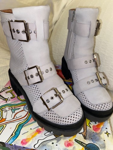 JEFFREY CAMPBELL LUG SOLE COMBAT BOOT 
