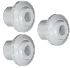 Hot Tub Basics | Spa Jet Return Nozzle 400-1420 400-1420D 3Pk 1.5" Insider White