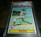 1979 TOPPS #100 Tom Seaver REDS METS HOF Autograph Signed PSA/DNA